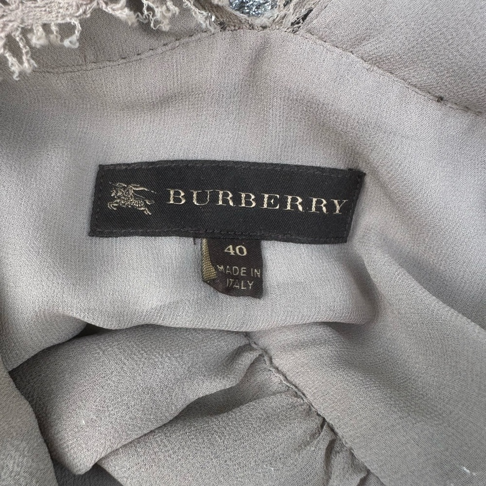 Burberry Prorsum Metallic Lace Dress - Picture 8 of 16
